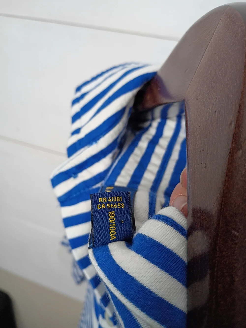 Polo Ralph Lauren Men's Classic Fit Striped Pocket Polo Shirt – Size L